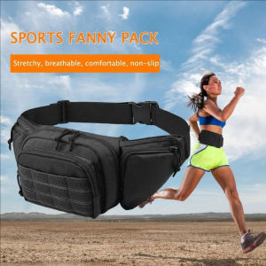 Travel Hiking Camping Fishing Fashionable Chest Bag Outdoor Military Waist Bag with Adjustable Belt
