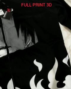 Jaket Pria Dewasa Naruto Kakashi Sharingan 3D Sweater Anime Jepang Wibu Keren