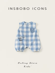 insbobo | Bodysuit Bé Mới Mùa Hè Siêu Nhẹ