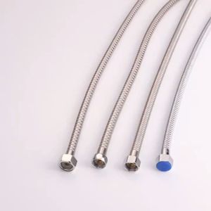 สายฝักบัวสแตนเลส SUS 304 พร้อมอุปกรณ์ สำหรับห้องน้ำ ขนาด 150/200/300cm พร้อมส่ง