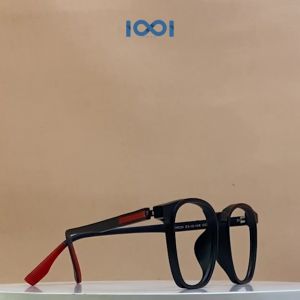 IOOI Eyewear - Kacamata Kotak TR Elastis Lensa Anti Radiasi Photocromic Blueray Pria Wanita 034