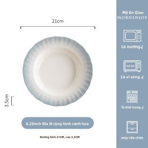 JINGDITAOCI | Bộ Dụng Cụ Ăn Trang Trí Màu Underglaze