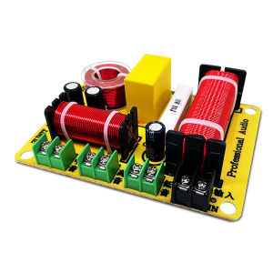350W 3 Way Treble Bass Frequency Divider KTV Stage Professional Speaker Crossover for DIY Home