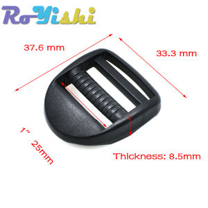 Plastic Ladder Lock Slider Adjustable Buckle for Tactical Backpack Straps Bag Parts Hardware