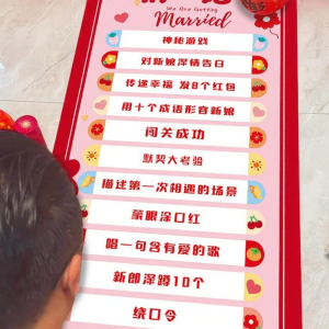 Đạo Cụ Trò Chơi Giỡn Mặt & Giải Trí cho Tiệc Cưới