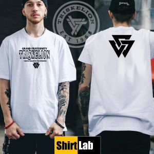 Triskelion Fratshirt Sublimation T-shirt Strike 1 design Tau Gamma Phi FS