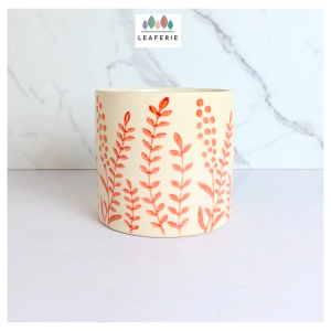 The Leaferie Lunara plant pots Ceramic flowerpot flowerpots flower pot planter