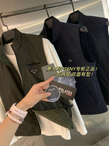 เสื้อกั๊กผ้าขนแกะสองหน้าสำหรับคู่รัก ผ้าขนแกะหนา อบอุ่น แฟชั่นฤดูใบไม้ร่วงและฤดูหนาว เสื้อกั๊กแบบอเนกประสงค์สำหรับผู้ชาย