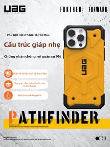 UAG丨Ốp Lưng Hợp iPhone 16 Pro Max Vỏ Mềm Từ Tính Chống Sốc