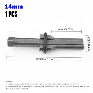 1/2 PCS Stone Splitting Wedge 14mm 16mm Rock Splitter Tool for Granite Marble Basalt Stone Breaking Hand Rock Demolition Chisel