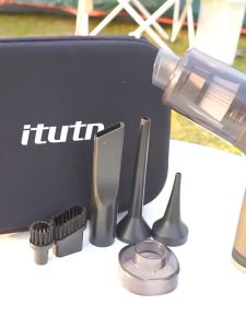 Itutn Portable Wireless Car Vacuum Cleaner ZX-106 High SuctionHousehold Vacuum Cleaner Car Dust cleaning USB Charging Small Handheld Multifunctional Suction Blowing Suction Inflatable Cushion Camping Tent Car Gift cordless handy hoover