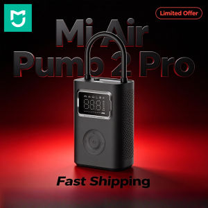 Mijia Portable Air Pump 2 Pro Digital Inflator USB Rechargeable Air Compressor for Car Bicycle Motorcycle Tyre and Sports Ball