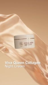 Viva Queen Collagen Night Cream with Vit A & F (22gr)