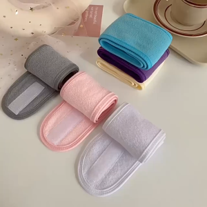 Băng Đô Rửa Mặt / Trang Điểm Mềm Mại Tiện Dụng Cho SPA / Rửa Mặt