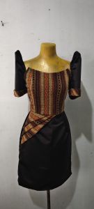 modern filipiñana.  itnik  disign