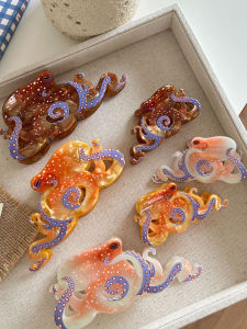 Creative Design Hair Claw Fun Ocean Animal Shark Hair Clip Personality Updo Hair Accessories Hair Grabbing Fashionable Hairpins