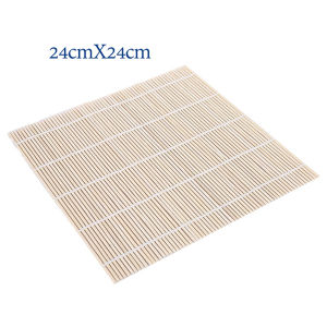 Moda Sushi Rice Rolling Roller Bamboo DIY Maker Sushi Mat Cooking Tools 24cmX24cm