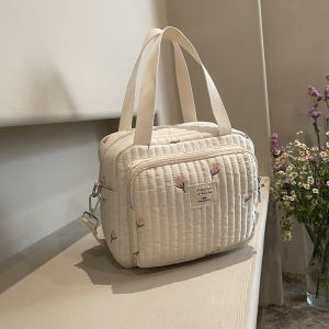 กระเป๋าเดินทางแฟชั่นขนาดใหญ่สำหรับคุณแม่ กระเป๋าสะพายไหล่ข้างเดียวแบบลำลองสำหรับคุณแม่ตั้งครรภ์ กระเป๋าถือแบบลำลองสำหรับคุณแม่