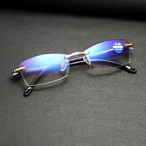 Kacamata Baca Plus Rabun Dekat Anti Radiasi HP Laptop Blue Ray Presbiopia Cahaya Biru Pria Wanita