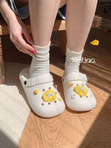 Cute Childrens Outdoor Slip-On Sandals Summer Anti-Slip Indoor Home Baby Clog Shoes Boys Girls Indoor Home Comfortable