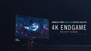 Màn hình Asus ROG SWIFT PG32UQX 32" IPS 4K 144Hz G-SYNC ULTIMATE - Hàng Chính Hãng