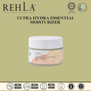 REHLA SKINCARE | Ultra hydrating moisturizer HALAL Certified wudhu friendly ibadah friendly and ihram friendly.