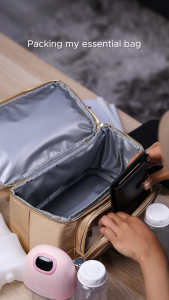 Shapee Exclusive Le Mère Duet Shoulder Bag 3.0 - Breast Milk Bag Cooler Bag  Picnic Bag Insulated Lunch Box