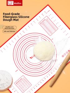 Walfos | Non-stick Thick Silicone Pastry Mat