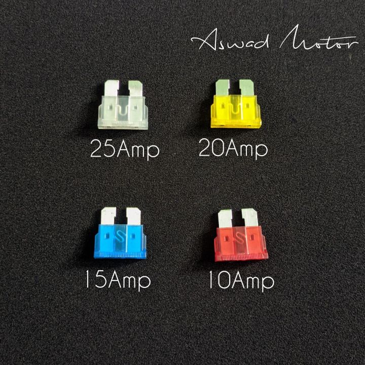 10pcs Sikring Fuse Besar 10Amp 15Amp 20Amp 25Amp / Sekring Mobil 