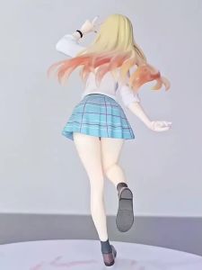 Bandai | 18cm My Dress-Up Darling Marin Kitagawa Beach Figure Birthday Gift For Boy Anime Bishoujo Decor Collection Anime Merchandise
