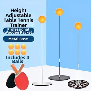 Ping Pong Training Aid for Kids and Teens Elastic Soft Shaft