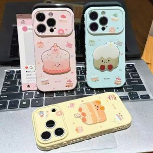 For Cute cake patch for Huawei MATE80PRO mobile phone case nova15 niche P90 h260705