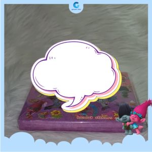 STICKER NONO TROLLS ECER WATERPROOF 1 LEMBAR STIKER