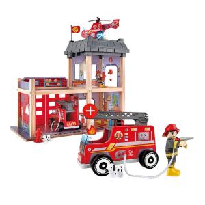 Hape | Intelligent Educational Toy Fire Station