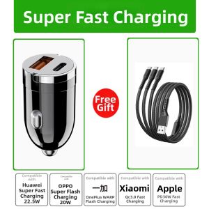 HONGLIN | Fast Charging Invisible Car Charger 120W