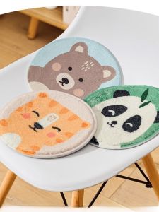 Thickened round Chair Cushion Cute Cartoon Design Office Nursery Seat Pad Warm Bottom Rest Assorted Sizes And Colors