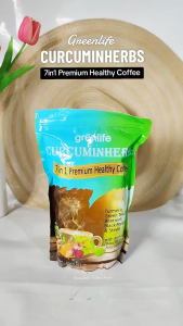 CURCUMINHERBS [1 Pouch] 100% Organic Turmeric Curcumin Herb Coffee Natural for Arthritis Gout Joint Pain High Antioxidant Capacity Helps Alzheimers Disease Heart Problem Uric Acid Bioactive Compounds Boost Brain-Derived Neurotrophic Curcumin Elixir