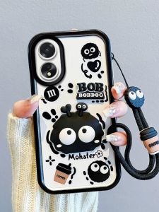 Oppo A79 5G Phone Case Silicone Protective Cover Anti-fall Creative Cartoon Design Compatible with A78 5G And A77 5G Models