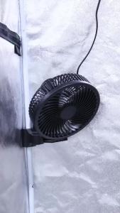 Grow Tent Clip Fan High Airflow Mutiple Wind Speed High Performance Low Noise For Hydroponics Greenhouse