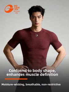 Golovejoy | Fast Drying Tight Fitting Breathable Muscle Defining Training T-Shirt