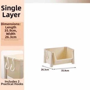 Multifunctional Drawer-style Mobile Storage Cart