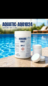 TCCA Chlorine 90% Tablet 1KG | Swimming Pool Chlorine Tablets | Water Sanitizer and Disinfectant