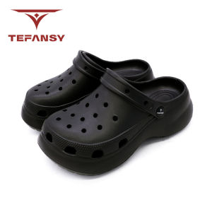 Tefansy Sandal Baim Wanita Dewasa Jelly Fuji Sendal Kodok Korean Style  EVA Sandal Platform Lucu Anti Selip
