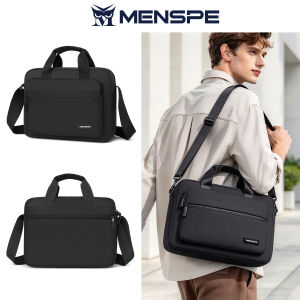 MENSPE Mens Shoulder Bag Cross Body Bag Waterproof Travel Bag Business Laptop Bag Large Capacity Handbag Casual Bag Fashion Leisure Sport Street Bag for College Student