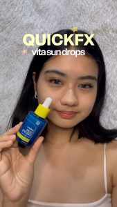 QUICKFX Vita Sun Drops Serum Sunscreen SPF 50+ PA++++ 30ml