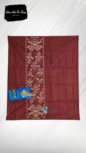 Sarung Wadimor Hitam Batik Gold