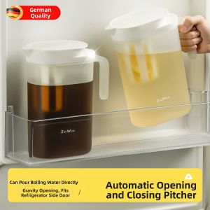 HUAZINIAO | Food Grade High Temperature Resistant Cold Water Pitcher