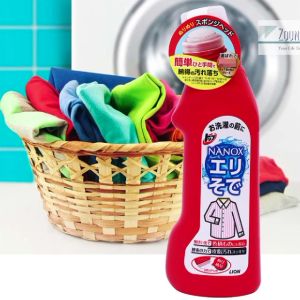 Japan LION TOP NANOX  250g Remove Yellowing Remove Odor Not Contain Fluorescent Agents Clean Collars Sleeves Oil Sweat Stains  Laundry Detergent Effective狮王衣服袖口用去油污渍清洁剂衣领净Jepun Detergen Dobi Menghilangkan Kotoran Minyak Peluh Kekuningan Bau Baju Pakaian - Lazada
