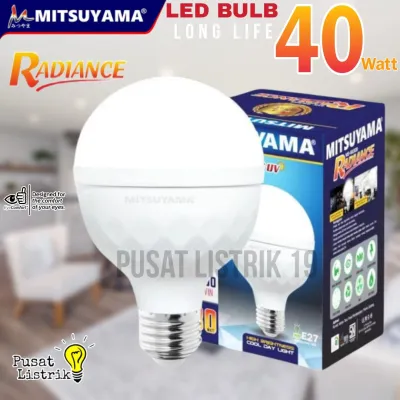 Lampu Bohlam LED Sensor Otomatis MITSUYAMA 9W 12W 30W 40W – Radiance Series UV E27
