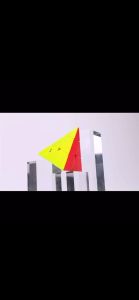 เครื่องดื่มเด็ก รูปร่างพีระมิด สีสดใส-สดใส รูปร่าง 5 หมองเหลี่ยม สามแห่ง เด็กชอบ โปรโมชั่น QY NO.EQY511